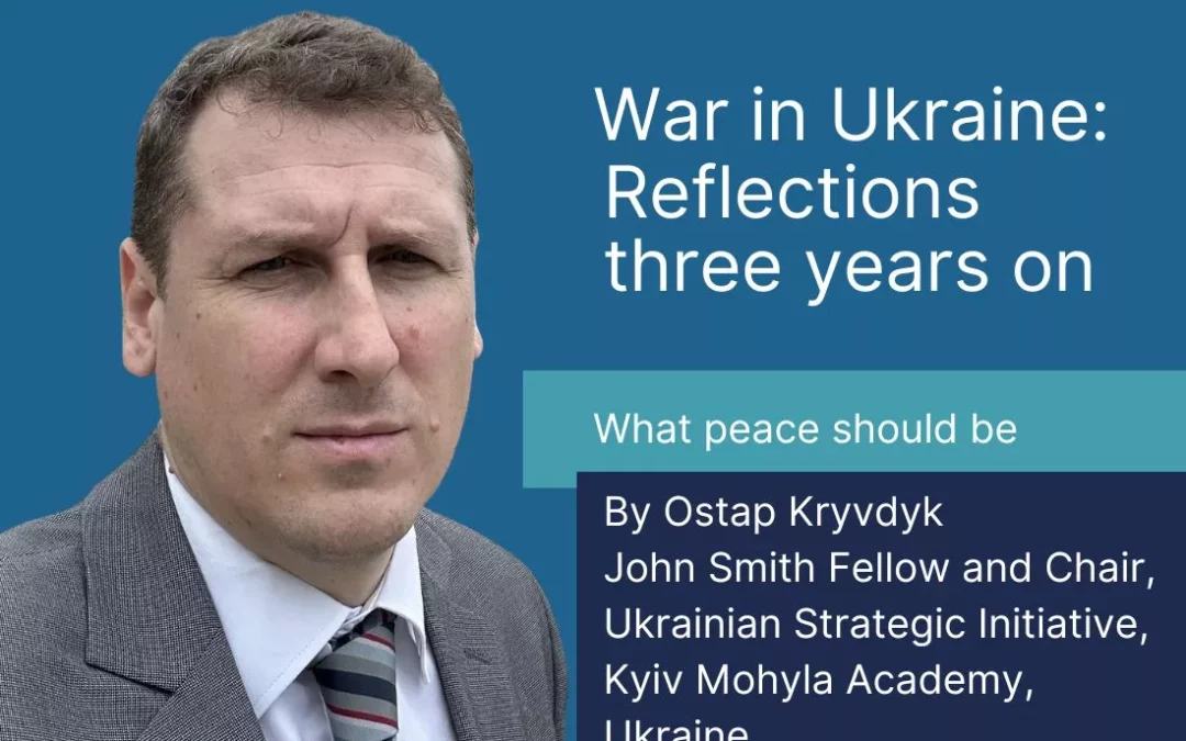 Three years on: What peace should be