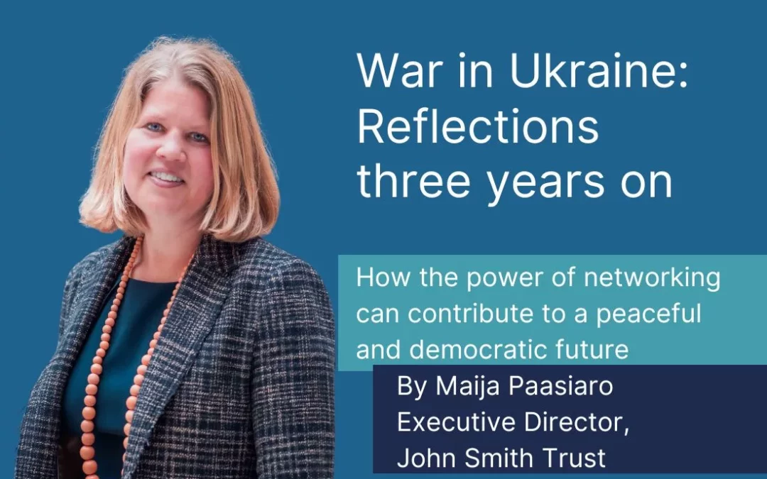 How the power of networking can contribute to a peaceful and democratic future