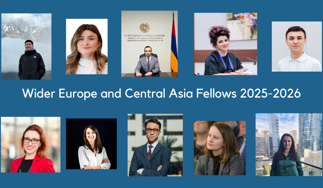 Wider Europe and Central Asia Fellows begin their journey with JST