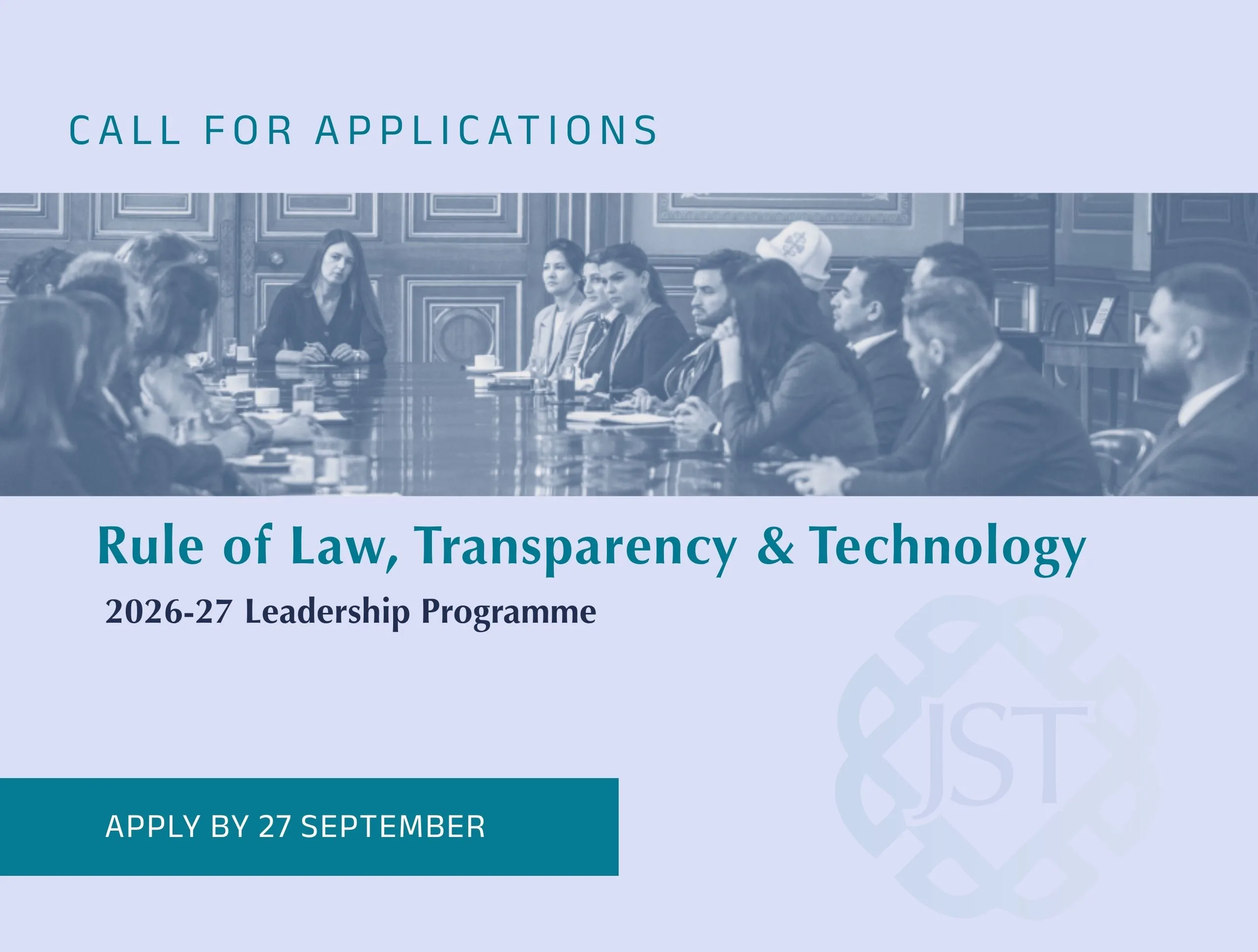 Flyer for new JST leadership programme